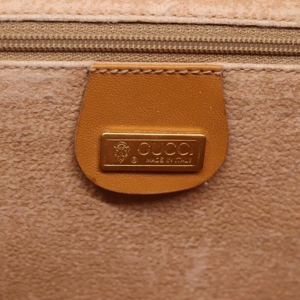 GUCCI Micro GG Supreme Shoulder Bag Pvc Beige Gold 004 58 004 58 - Picture 16 of 16